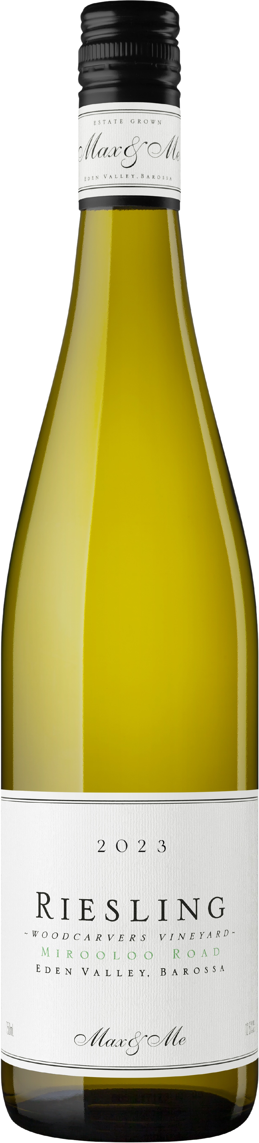Max & Me Woodcarvers Vineyard Mirooloo Road Riesling 2023 Eden Valley